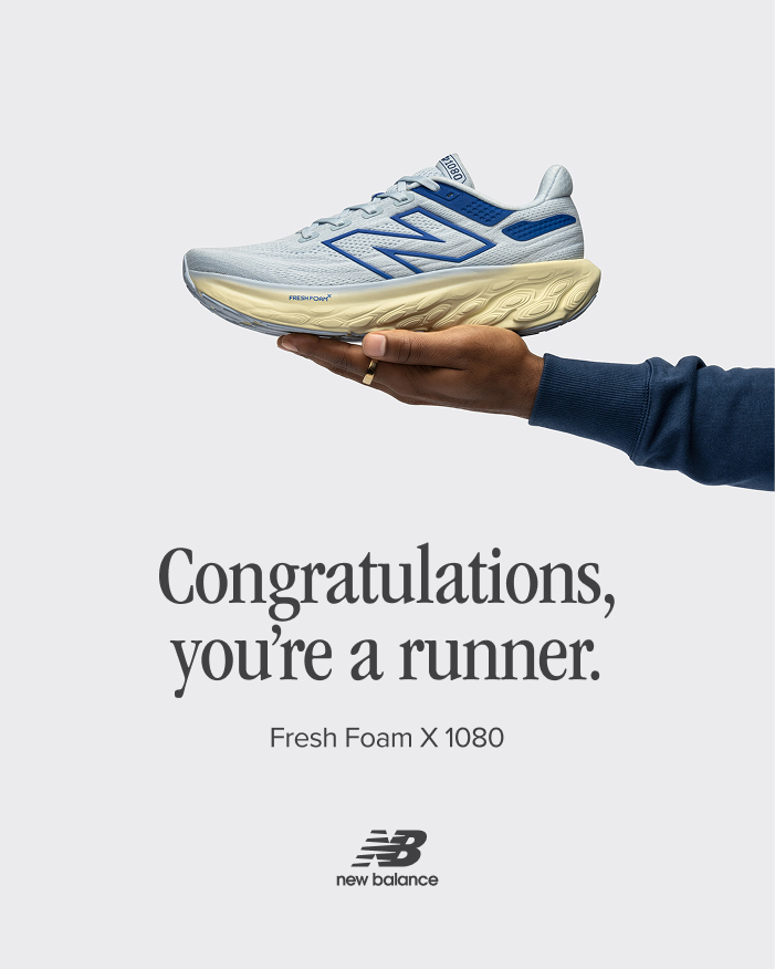 Congratulations, you're a runner.